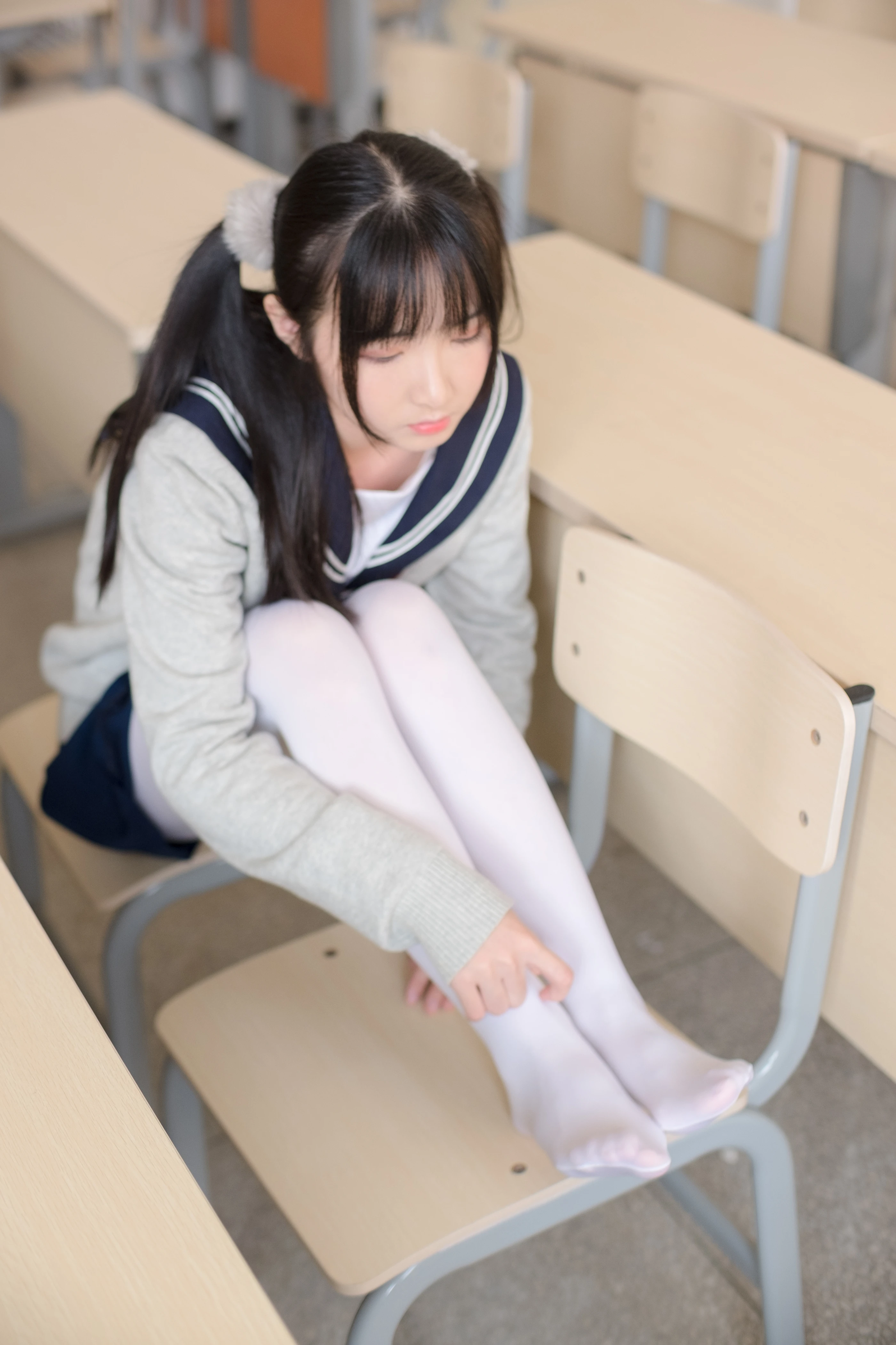 森萝财团 [SSR-004] JK白丝足控 [98P]插图6